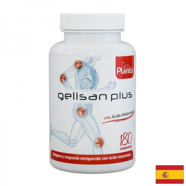 Gelisan Plus - колаген, хиалуронова киселина и магнезий, 180 таблетки